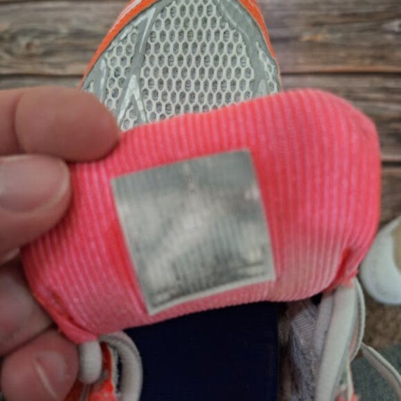 Brooks Ravenna 5 Running Shoes Orange blue and silver womens size 8 - Picture 7 of 9